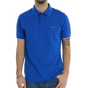 POLO SMALL STRIPE SUN68 BLU